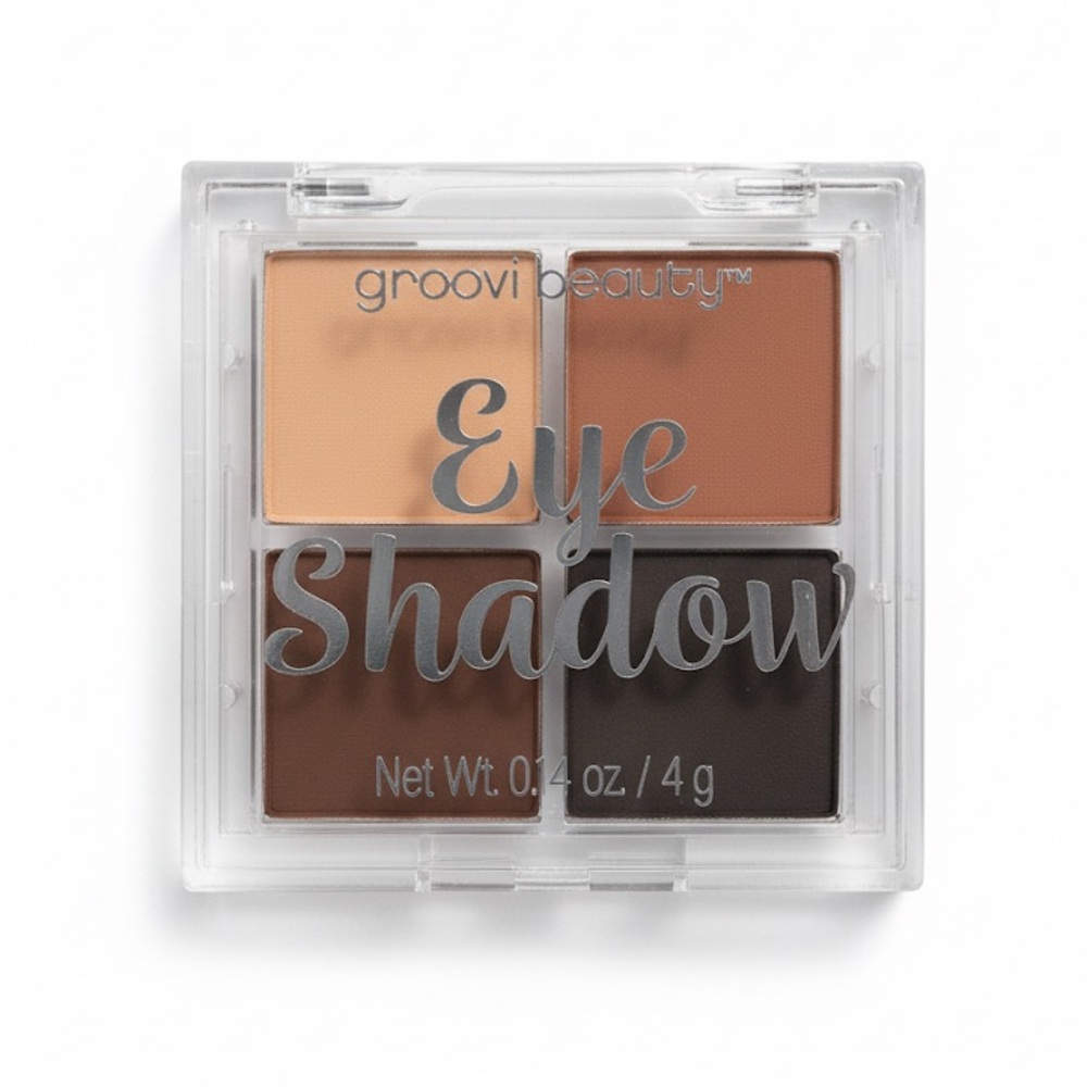 Groovi Beauty Eyeshadow Quad Palette